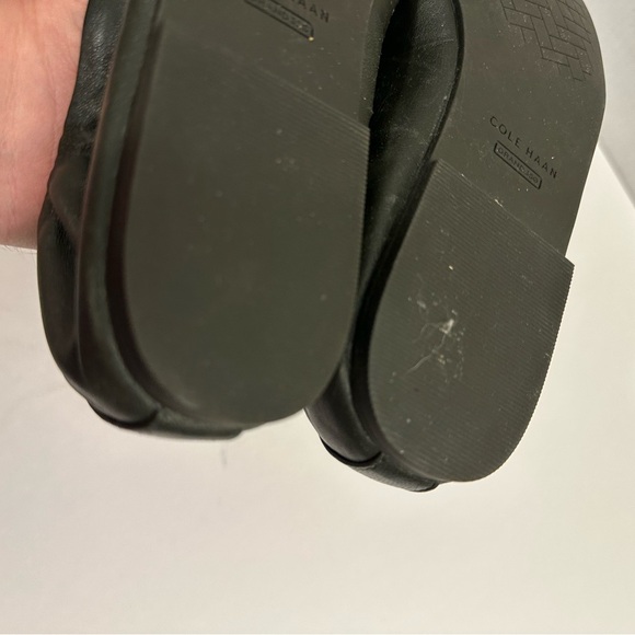 Cole Haan Soft Leather Ballet Flat in Dark Green Size 8.0 - Picture 9 of 12